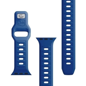Hurtownia GSM - Pasek 3MK curea din silicon pentru Apple Watch 4/5/6/7/SE/8/9/10 40/41/42mm albastru/blue - 3MK6241 - {ean13} - Hurt