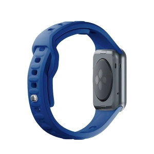 Hurtownia GSM - Pasek 3MK silikonový řemínek na hodinky Apple Watch 4/5/6/7/8/9/SE/Ultra 42/44/45/49mm modrý/blue - 3MK6242 - {ean13} - Hurt