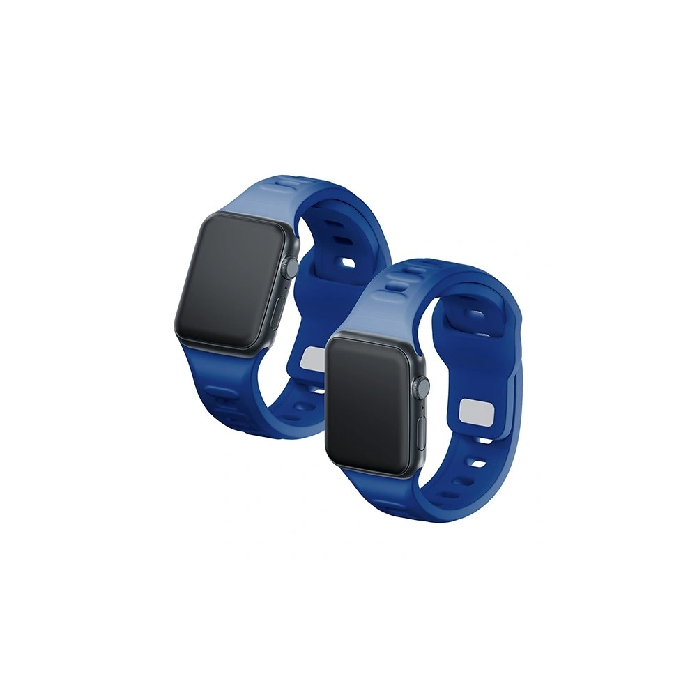 Hurtownia GSM - Pasek 3MK Silicone Watch Strap Apple Watch 4/5/6/7/8/9/SE/Ultra 42/44/45/49mm niebieski/blue - 3MK6242 - {ean13} - Hurt
