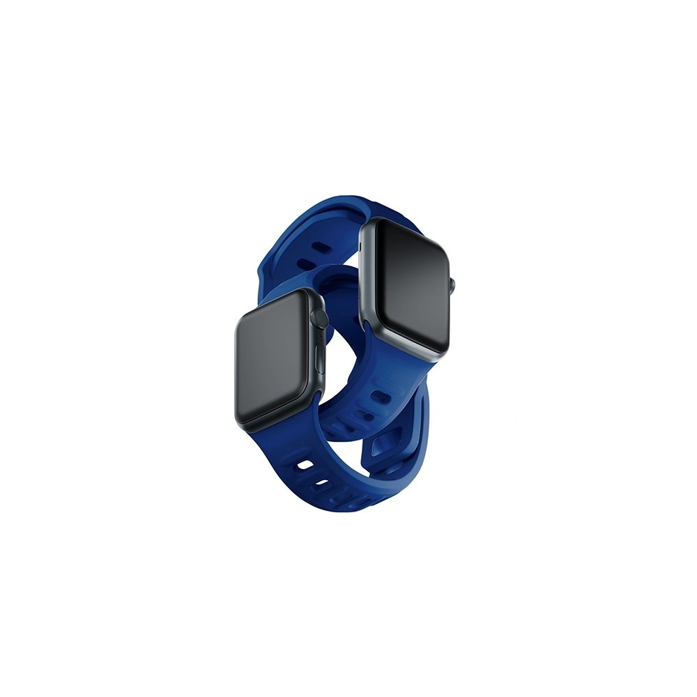 Hurtownia GSM - Pasek 3MK Silicone Watch Strap Apple Watch 4/5/6/7/8/9/SE/Ultra 42/44/45/49mm niebieski/blue - 3MK6242 - {ean13} - Hurt
