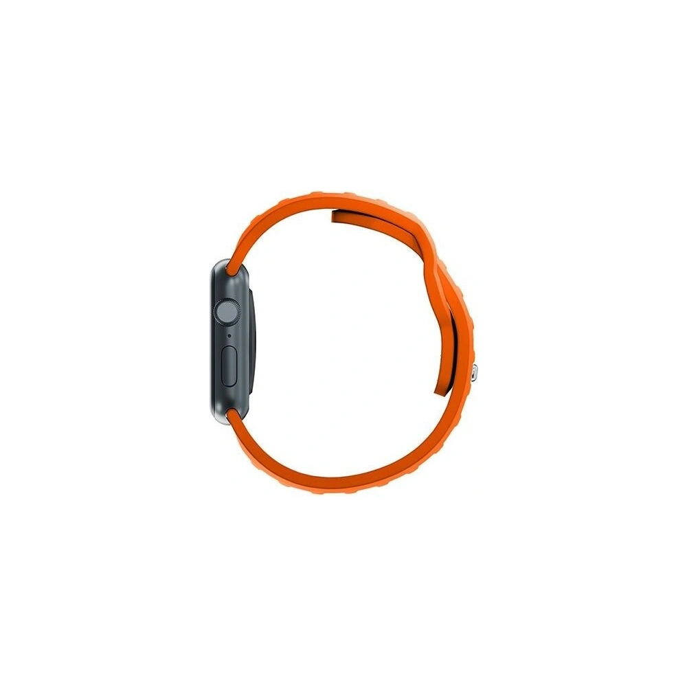 Hurtownia GSM - Pasek 3MK Silicone Watch Strap Apple Watch 4/5/6/7/SE/8/9/10 40/41/42mm pomarańczowy/orange - 3MK6243 - {ean13} - Hurt