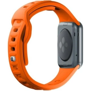 Hurtownia GSM - Pasek 3MK curea din silicon pentru Apple Watch 4/5/6/7/SE/8/9/10 40/41/42mm portocalie/orange - 3MK6243 - {ean13} - Hurt