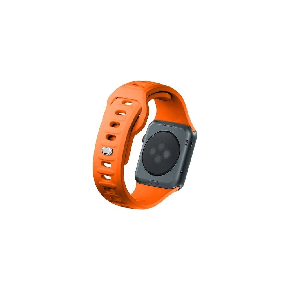 Hurtownia GSM - Pasek 3MK Silicone Watch Strap Apple Watch 4/5/6/7/SE/8/9/10 40/41/42mm pomarańczowy/orange - 3MK6243 - {ean13} - Hurt
