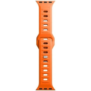 Hurtownia GSM - Pasek 3MK curea din silicon pentru Apple Watch 4/5/6/7/SE/8/9/10 40/41/42mm portocalie/orange - 3MK6243 - {ean13} - Hurt