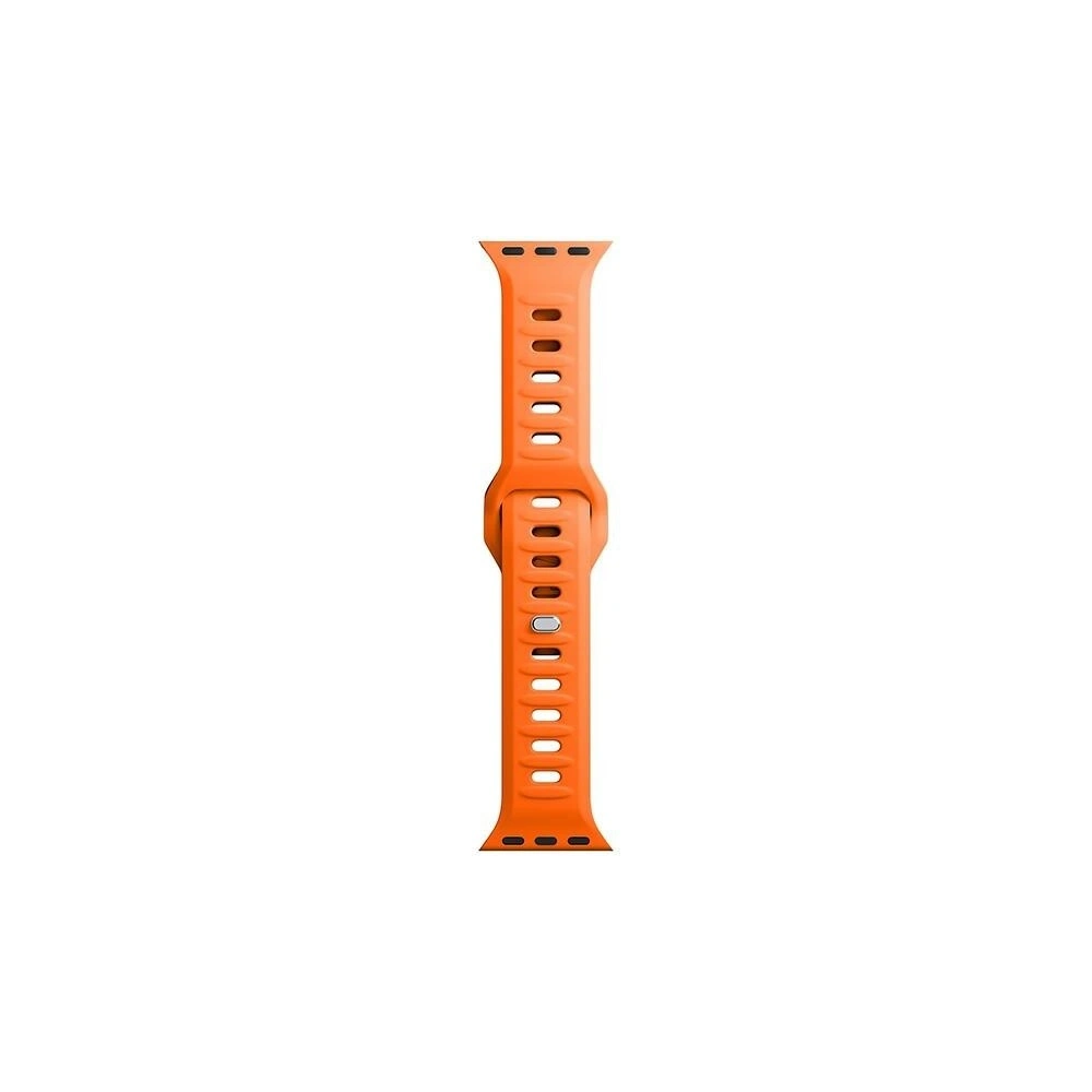 Hurtownia GSM - Pasek 3MK Silicone Watch Strap Apple Watch 4/5/6/7/SE/8/9/10 40/41/42mm pomarańczowy/orange - 3MK6243 - {ean13} - Hurt