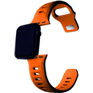 Hurtownia GSM - Pasek 3MK curea din silicon pentru Apple Watch 4/5/6/7/SE/8/9/10 40/41/42mm portocalie/orange - 3MK6243 - {ean13} - Hurt