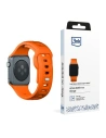 Hurtownia GSM - Panglica 3MK de silicon pentru ceas Apple Watch 4/5/6/7/8/9/SE/Ultra 42/44/45/49mm portocalie/orange - 3MK6244 - {ean13} - Hurt