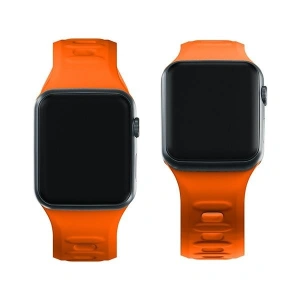 Hurtownia GSM - Pasek 3MK silikonový náramek Apple Watch 4/5/6/7/8/9/SE/Ultra 42/44/45/49mm oranžový/orange - 3MK6244 - {ean13} - Hurt