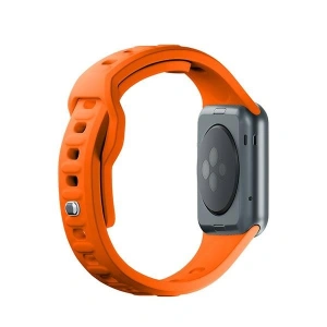 Hurtownia GSM - Pasek 3MK silikonový náramek Apple Watch 4/5/6/7/8/9/SE/Ultra 42/44/45/49mm oranžový/orange - 3MK6244 - {ean13} - Hurt