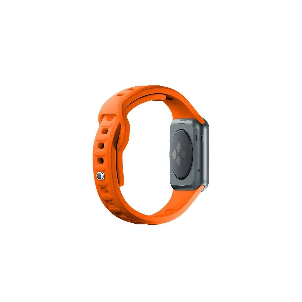 Hurtownia GSM - Panglica 3MK de silicon pentru ceas Apple Watch 4/5/6/7/8/9/SE/Ultra 42/44/45/49mm portocalie/orange - 3MK6244 - {ean13} - Hurt