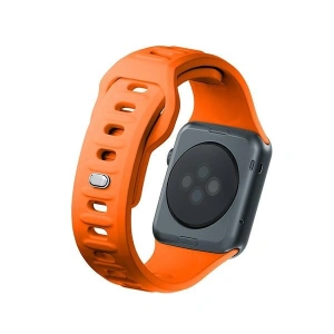 Hurtownia GSM - Pasek 3MK silikonový náramek Apple Watch 4/5/6/7/8/9/SE/Ultra 42/44/45/49mm oranžový/orange - 3MK6244 - {ean13} - Hurt