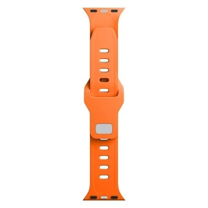 Hurtownia GSM - Panglica 3MK de silicon pentru ceas Apple Watch 4/5/6/7/8/9/SE/Ultra 42/44/45/49mm portocalie/orange - 3MK6244 - {ean13} - Hurt