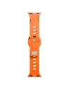 Hurtownia GSM - Panglica 3MK de silicon pentru ceas Apple Watch 4/5/6/7/8/9/SE/Ultra 42/44/45/49mm portocalie/orange - 3MK6244 - {ean13} - Hurt