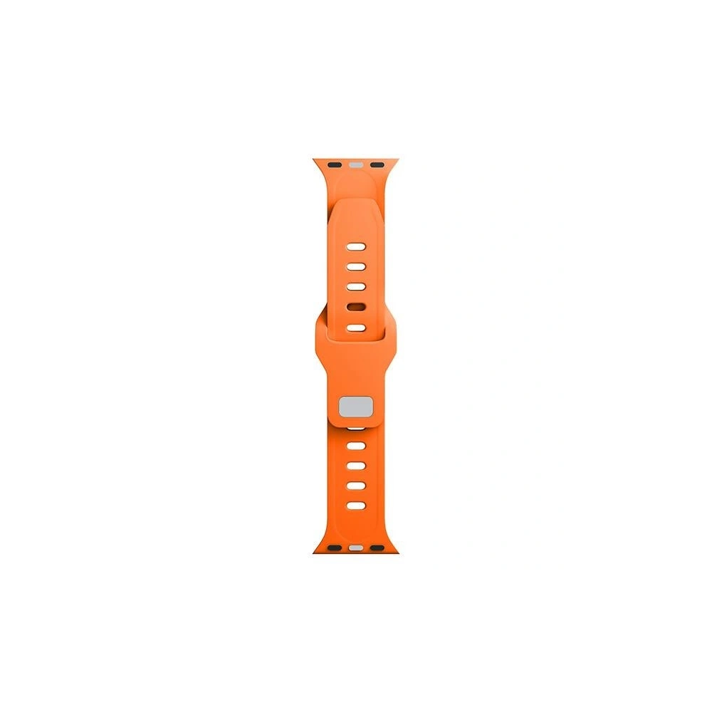 Hurtownia GSM - Panglica 3MK de silicon pentru ceas Apple Watch 4/5/6/7/8/9/SE/Ultra 42/44/45/49mm portocalie/orange - 3MK6244 - {ean13} - Hurt