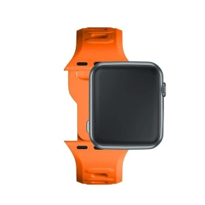 Hurtownia GSM - Pasek 3MK silikonový náramek Apple Watch 4/5/6/7/8/9/SE/Ultra 42/44/45/49mm oranžový/orange - 3MK6244 - {ean13} - Hurt