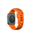 Hurtownia GSM - Panglica 3MK de silicon pentru ceas Apple Watch 4/5/6/7/8/9/SE/Ultra 42/44/45/49mm portocalie/orange - 3MK6244 - {ean13} - Hurt