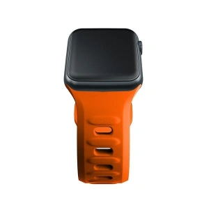Hurtownia GSM - Pasek 3MK silikonový náramek Apple Watch 4/5/6/7/8/9/SE/Ultra 42/44/45/49mm oranžový/orange - 3MK6244 - {ean13} - Hurt