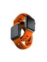 Hurtownia GSM - Panglica 3MK de silicon pentru ceas Apple Watch 4/5/6/7/8/9/SE/Ultra 42/44/45/49mm portocalie/orange - 3MK6244 - {ean13} - Hurt