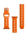 Hurtownia GSM - Panglica 3MK de silicon pentru ceas Apple Watch 4/5/6/7/8/9/SE/Ultra 42/44/45/49mm portocalie/orange - 3MK6244 - {ean13} - Hurt