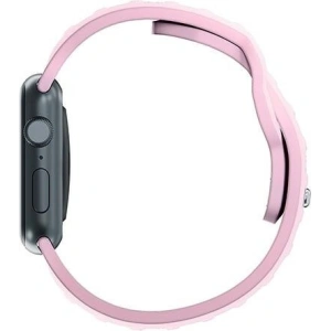 Hurtownia GSM - Pasek 3MK silikonový pro Apple Watch 42/44/45/49 mm růžový/pudrově růžový - 3MK6245 - {ean13} - Hurt