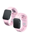 Hurtownia GSM - Pasek 3MK din silicon pentru Apple Watch 42/44/45/49 mm roz/pudră roz - 3MK6245 - {ean13} - Hurt