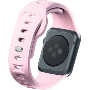 Hurtownia GSM - Pasek 3MK silikonový pro Apple Watch 42/44/45/49 mm růžový/pudrově růžový - 3MK6245 - {ean13} - Hurt