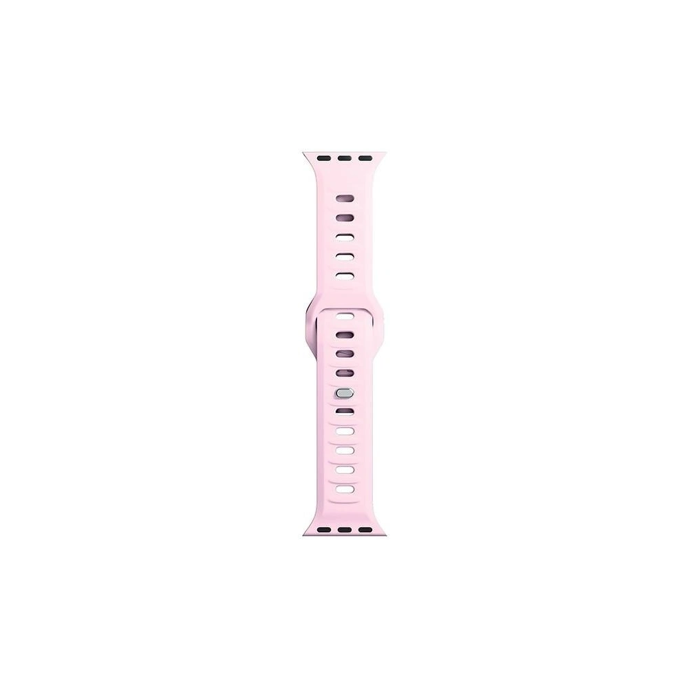 Hurtownia GSM - 3MK Silikon-Uhrenarmband für Apple Watch 42/44/45/49 mm rosa/puderrosa - 3MK6245 - {ean13} - Hurt