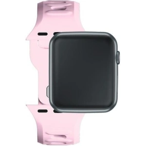Hurtownia GSM - Pasek 3MK silikonový pro Apple Watch 42/44/45/49 mm růžový/pudrově růžový - 3MK6245 - {ean13} - Hurt