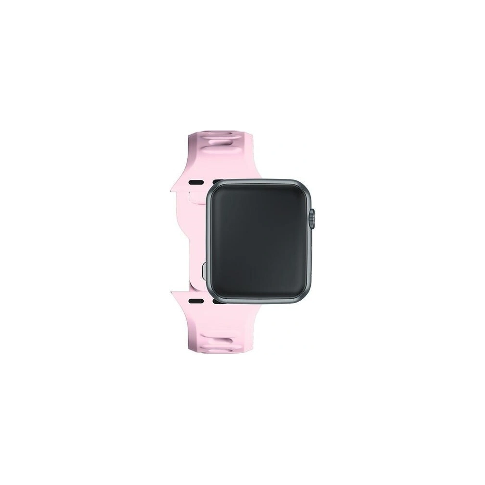 Hurtownia GSM - Pasek 3MK din silicon pentru Apple Watch 42/44/45/49 mm roz/pudră roz - 3MK6245 - {ean13} - Hurt