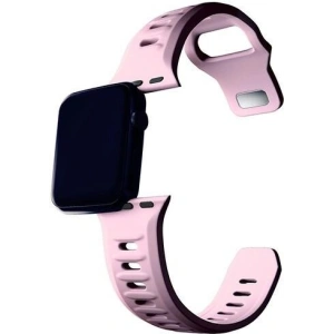 Hurtownia GSM - Pasek 3MK silikonový pro Apple Watch 42/44/45/49 mm růžový/pudrově růžový - 3MK6245 - {ean13} - Hurt