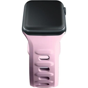 Hurtownia GSM - Pasek 3MK silikonový pro Apple Watch 42/44/45/49 mm růžový/pudrově růžový - 3MK6245 - {ean13} - Hurt