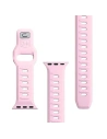 Hurtownia GSM - Pasek 3MK din silicon pentru Apple Watch 42/44/45/49 mm roz/pudră roz - 3MK6245 - {ean13} - Hurt