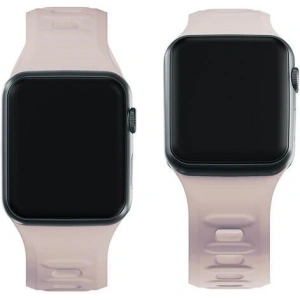 Hurtownia GSM - Pasek 3MK Silicone Watch Strap Apple Watch 4/5/6/7/SE/8/9/10 40/41/42mm roză-bej/latte - 3MK6246 - {ean13} - Hurt