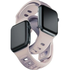 Hurtownia GSM - Pasek 3MK Silicone Watch Strap Apple Watch 4/5/6/7/SE/8/9/10 40/41/42mm roză-bej/latte - 3MK6246 - {ean13} - Hurt