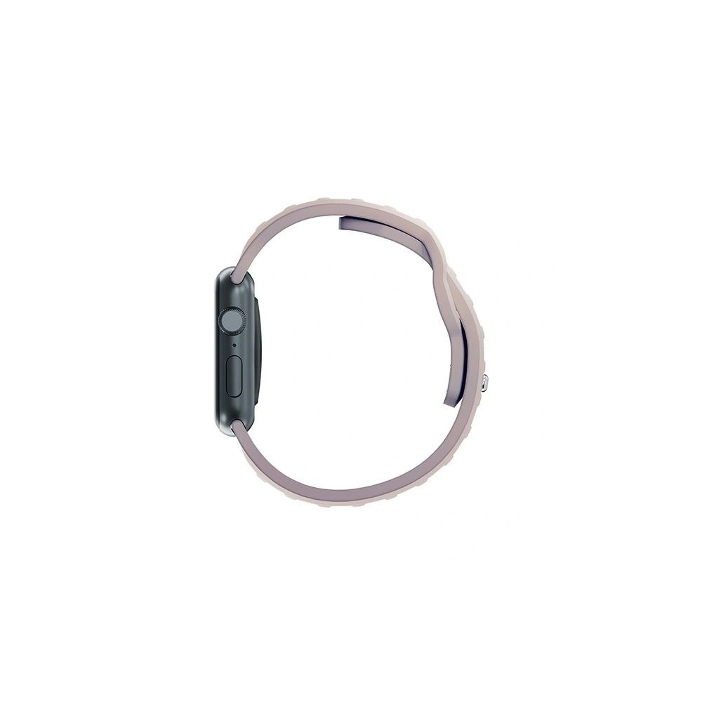 Hurtownia GSM - Pasek 3MK pentru ceas din silicon Apple Watch 4/5/6/7/8/9/SE/Ultra 42/44/45/49mm roz-bej/latte - 3MK6247 - {ean13} - Hurt