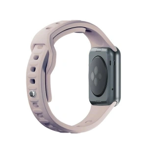 Hurtownia GSM - Pásek 3MK silikonový náramek Apple Watch 4/5/6/7/8/9/SE/Ultra 42/44/45/49mm růžovo-bežový/latte - 3MK6247 - {ean13} - Hurt