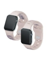 Hurtownia GSM - Pasek 3MK pentru ceas din silicon Apple Watch 4/5/6/7/8/9/SE/Ultra 42/44/45/49mm roz-bej/latte - 3MK6247 - {ean13} - Hurt