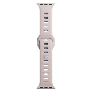 Hurtownia GSM - Pásek 3MK silikonový náramek Apple Watch 4/5/6/7/8/9/SE/Ultra 42/44/45/49mm růžovo-bežový/latte - 3MK6247 - {ean13} - Hurt