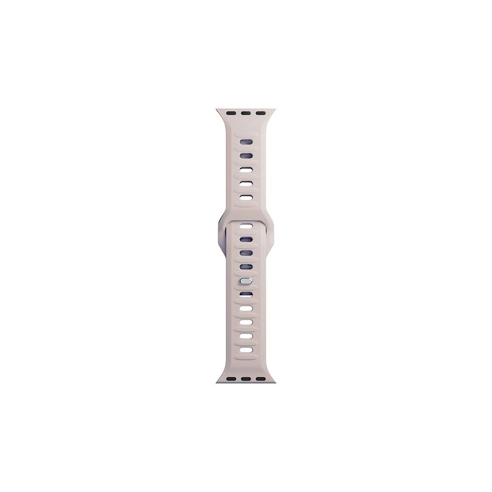 Hurtownia GSM - Pasek 3MK pentru ceas din silicon Apple Watch 4/5/6/7/8/9/SE/Ultra 42/44/45/49mm roz-bej/latte - 3MK6247 - {ean13} - Hurt