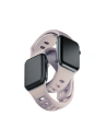 Wholesale 3MK Silicone Watch Strap for Apple Watch 4/5/6/7/8/9/SE/Ultra 42/44/45/49mm pink-beige/latte - 3MK6247 - {ean13} - Hurt