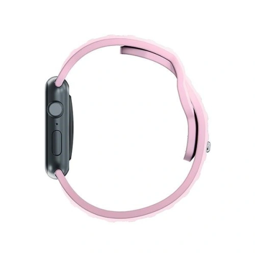 Pasek 3MK Silicone Watch Strap Apple Watch 4/5/6/7/SE/8/9/10 40/41/42mm różowy/powder pink