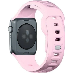Hurtownia GSM - Pasek 3MK din silicon pentru Apple Watch 4/5/6/7/SE/8/9/10 40/41/42mm roz/pudră roz - 3MK6248 - {ean13} - Hurt