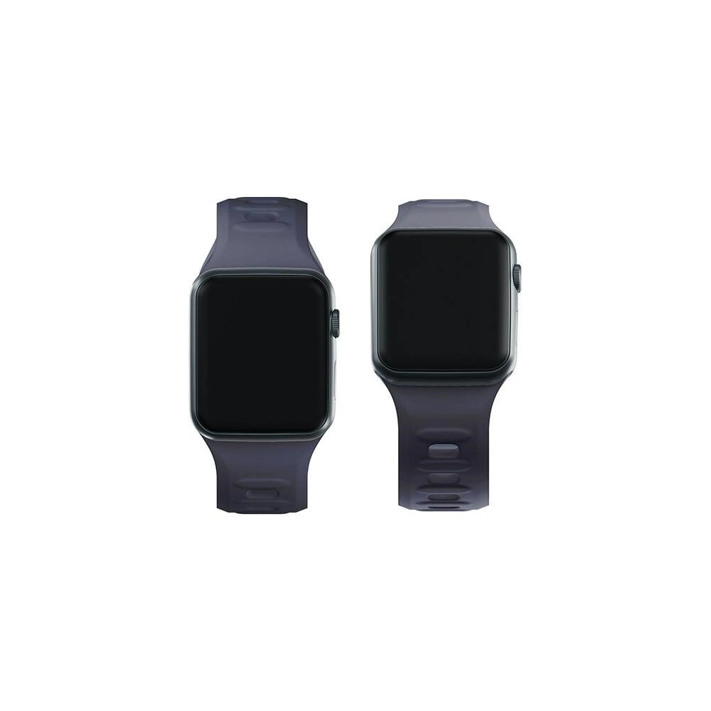 Hurtownia GSM - Pasek 3MK szilikon óra szíj Apple Watch 4/5/6/7/SE/8/9/10 40/41/42mm szürke/grey - 3MK6249 - {ean13} - Hurt