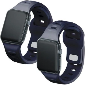 Hurtownia GSM - Pasek 3MK Curea din silicon pentru Apple Watch 4/5/6/7/SE/8/9/10 40/41/42mm gri/grey - 3MK6249 - {ean13} - Hurt