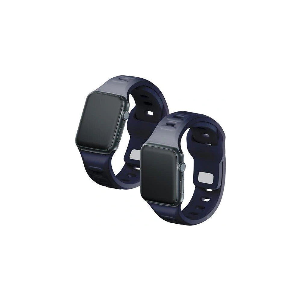 Hurtownia GSM - Pasek 3MK szilikon óra szíj Apple Watch 4/5/6/7/SE/8/9/10 40/41/42mm szürke/grey - 3MK6249 - {ean13} - Hurt