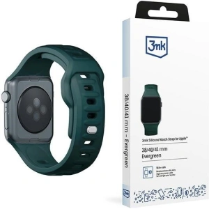 Hurtownia GSM - Pásek 3MK Silicone Watch Strap Apple Watch 4/5/6/7/SE/8/9/10 40/41/42mm zelený/evergreen - 3MK6251 - {ean13} - Hurt