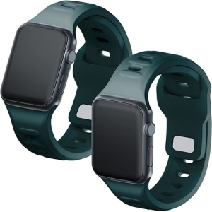 Hurtownia GSM - Pasek 3MK Silicone Watch Strap Apple Watch 4/5/6/7/SE/8/9/10 40/41/42mm verde/evergreen - 3MK6251 - {ean13} - Hurt
