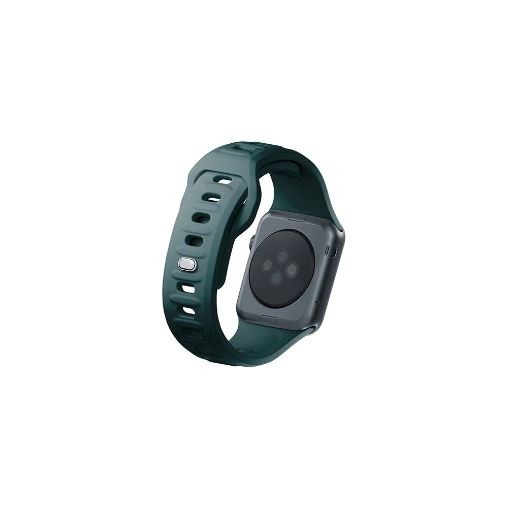 Wholesale 3MK Silicone Watch Strap for Apple Watch 4/5/6/7/SE/8/9/10 40/41/42mm green/evergreen - 3MK6251 - {ean13} - Hurt