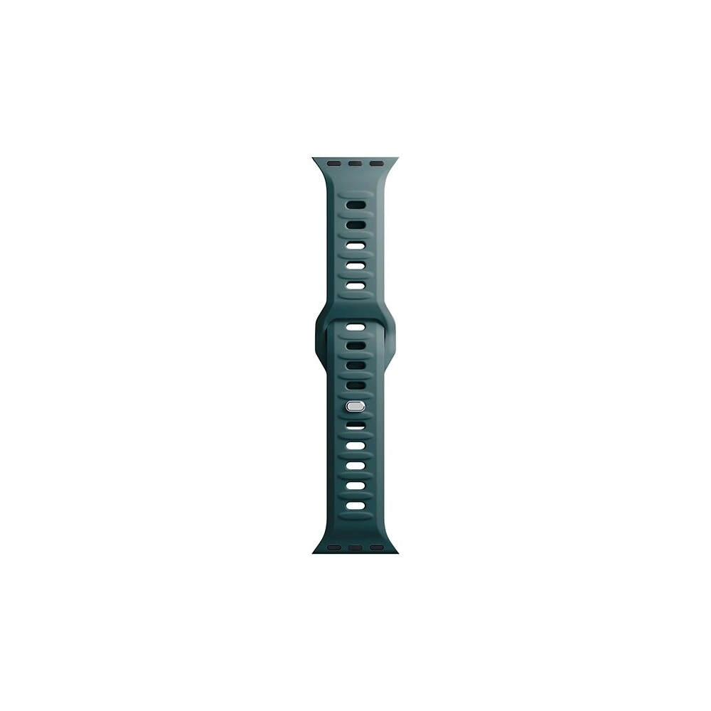 Wholesale 3MK Silicone Watch Strap for Apple Watch 4/5/6/7/SE/8/9/10 40/41/42mm green/evergreen - 3MK6251 - {ean13} - Hurt