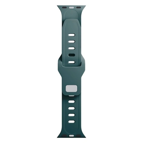 Pasek 3MK Silicone Watch Strap Apple Watch 4/5/6/7/SE/8/9/10 40/41/42mm zielony/evergreen